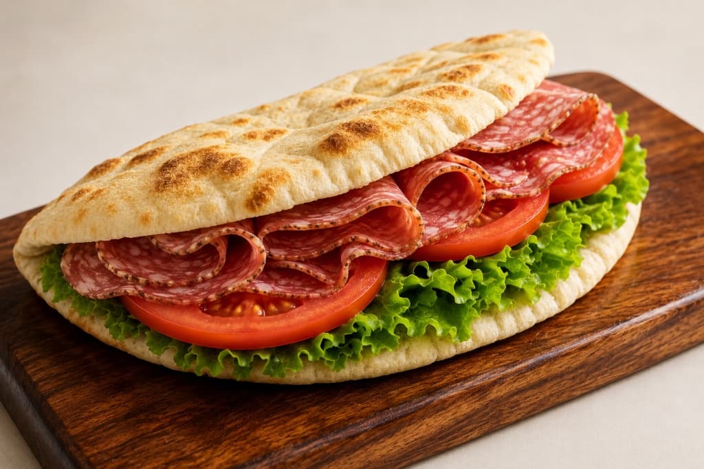 Sanduíche Salame Premium - Santo Jack • Praia de GRUMARI